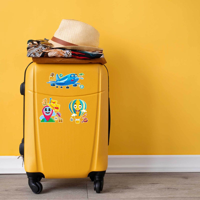 Cm2404002 Children'S Cartoon Spring Camping Camping Travel Parent-Child Interactive Puzzle Diy Sticker - Image 5